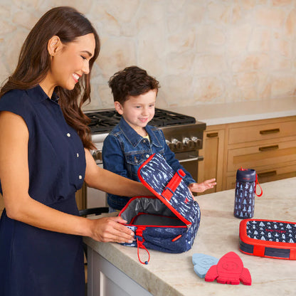 Ensemble déjeuner Bentgo Kids Prints 5 pièces avec blocs réfrigérants